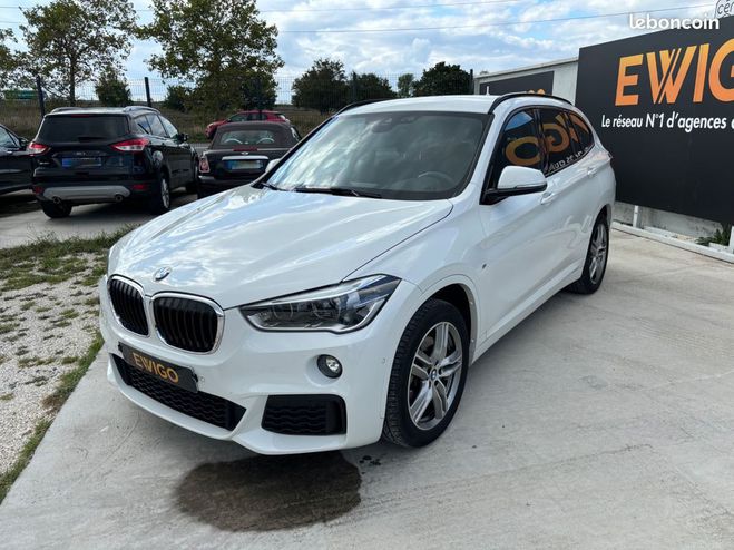 BMW X1 2.0 d 190 ch m sport sdrive bva   origin Blanc de 2018