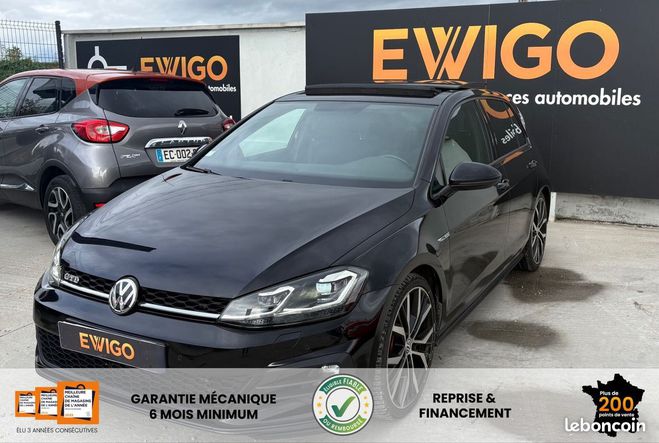 Volkswagen Golf 2.0 tdi 180 bluemotion gtd dsg bva Noir de 2018