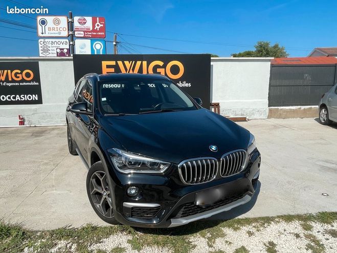 BMW X1 1.8 d 150 ch x line sdrive Noir de 2016