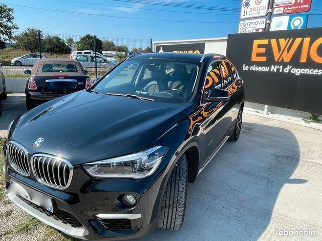BMW X1 1.8 d 150 ch x line sdrive Noir de 2016