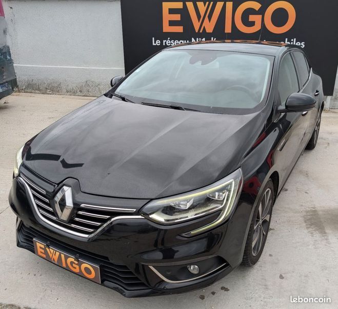 Cliquer pour voir la photo suivante Renault Megane tce 130 energy intens 1ere main Noir de 2017