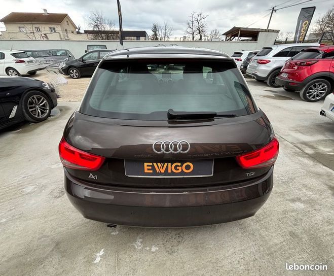 Audi A1 1.6 tdi 90 ch ambition xenon   radar ar Marron de 2014
