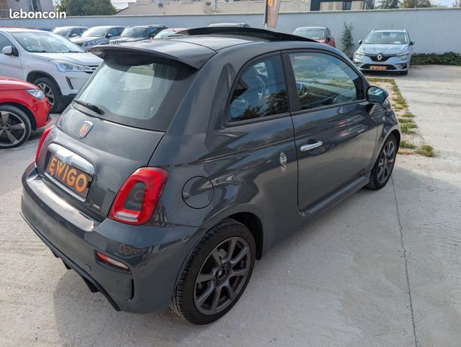 Abarth 500 fiat 595 1.4 t 145 turismo-toit ouvrant- Gris de 2019