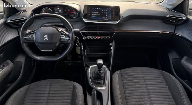 Peugeot 208 1.5 bluehdi 100 ch style blanc nacre Blanc de 2021