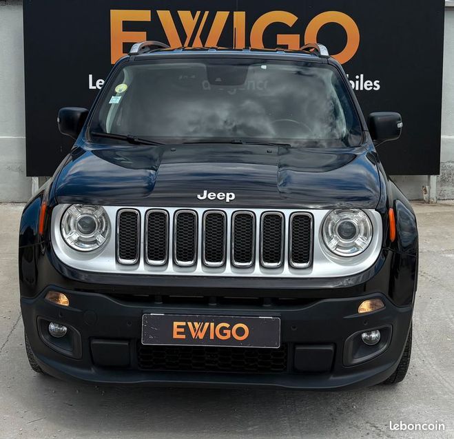 Jeep Renegade 1.6 multijet 120 limited 2wd bva Noir de 2018