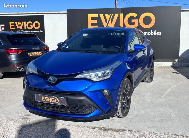 Toyota C HR 1.8 122h 100 hybrid full-hybrid 0.85kwh  Bleu de 2021