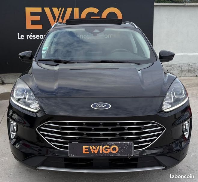 Ford Kuga 2.5 duratec 225 ch hybrid fhev titanium  Noir de 2021