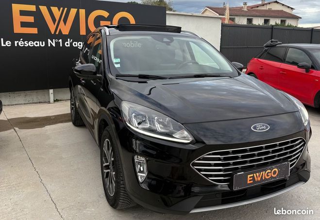 Ford Kuga 2.5 duratec 225 ch hybrid fhev titanium  Noir de 2021
