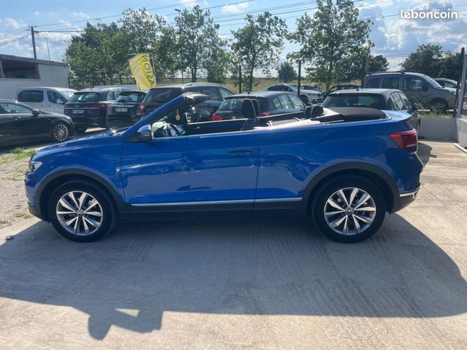 Volkswagen T Roc cabriolet 1.5 tsi 150 ch evo style dsg7  Bleu de 2021