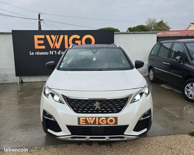 Peugeot 3008 gt-line eat8 130ch entretien Blanc de 2018