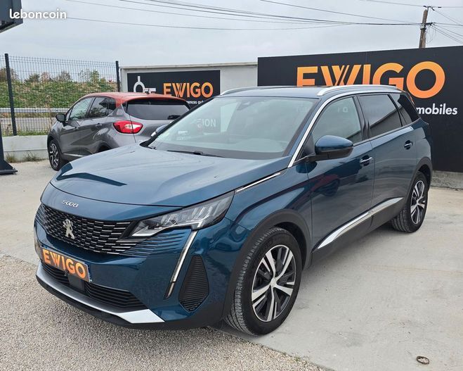 Peugeot 5008 generation-ii 1.5 bluehdi 130 allure gar Bleu de 2020