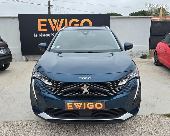 Peugeot 5008 generation-ii 1.5 bluehdi 130 allure gar Bleu de 2020