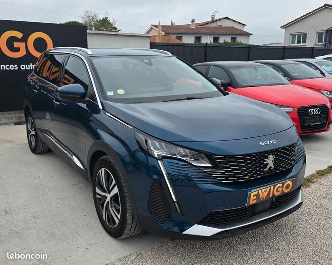 Peugeot 5008 generation-ii 1.5 bluehdi 130 allure gar Bleu de 2020