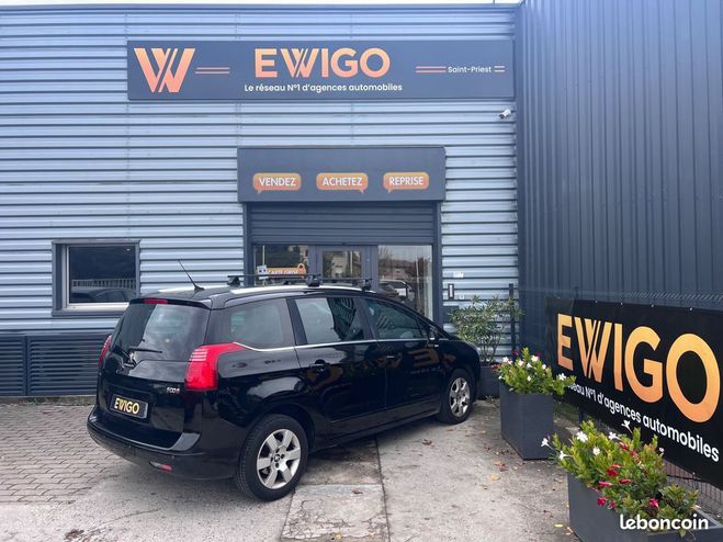 Peugeot 5008 1.6 bluehdi 120ch style -toit pano- dist Noir de 2015