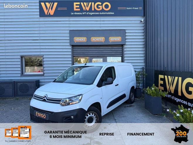 Cliquer pour voir la photo suivante Citroen Berlingo vu cabine approfondie 1.6l 100ch xl l2 3 Blanc de 2019