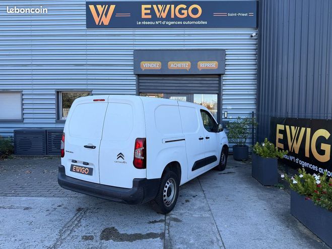 Citroen Berlingo vu cabine approfondie 1.6l 100ch xl l2 3 Blanc de 2019