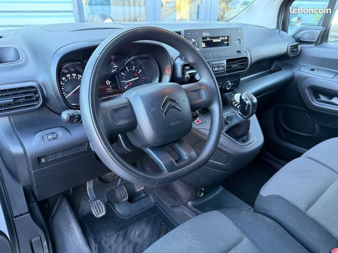 Citroen Berlingo vu cabine approfondie 1.6l 100ch xl l2 3 Blanc de 2019