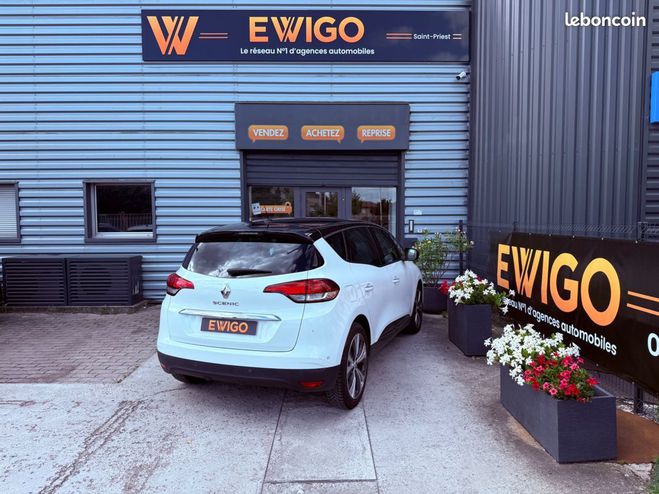 Renault Scenic 1.3 tce 140ch energy intens carplay- cam Blanc de 2018