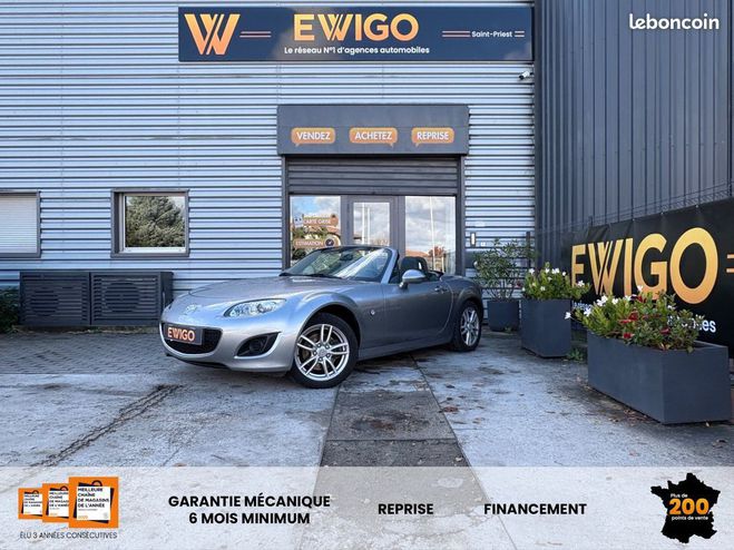 Cliquer pour voir la photo suivante Mazda MX5 5 mx5 roadster 1.8 mzr 125ch elegance si Gris de 2010
