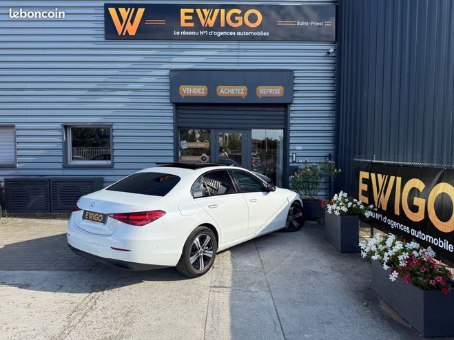 Mercedes Classe C 2.0 220d 224ch avantgarde toit ouvrant s Blanc de 2021