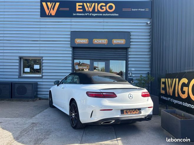 Mercedes Classe E 450 cabriolet 3.0 367ch amg line 4matic  Blanc de 2020