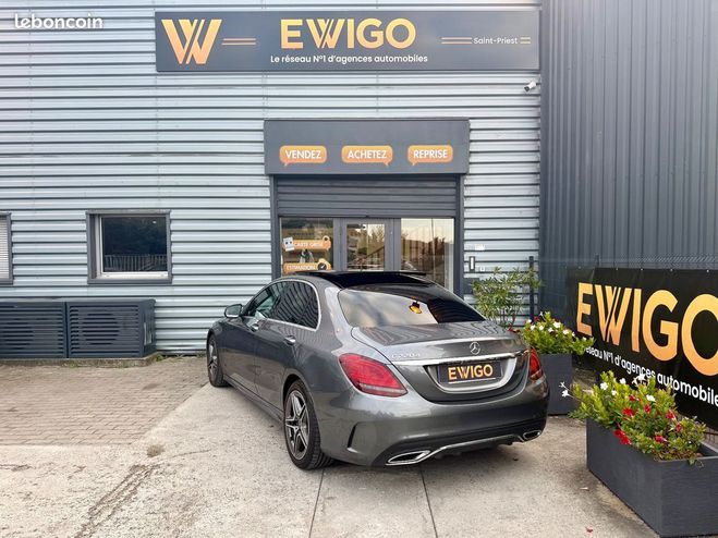 Mercedes Classe C 2.0 220d 195ch amg line 9g-tronic toit o Gris de 2018
