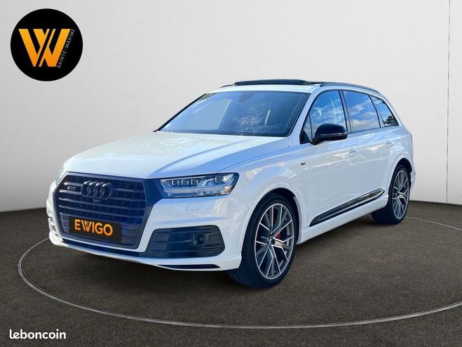 Audi SQ7 4.0 v8 tdi bi-turbo 435ch quattro 57k d' Blanc de 2016