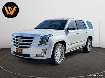  Voir détails -Cadillac Escalade 6.2 425ch v8 platinum flexfuel d'origine à Sainte-Maxime (83)