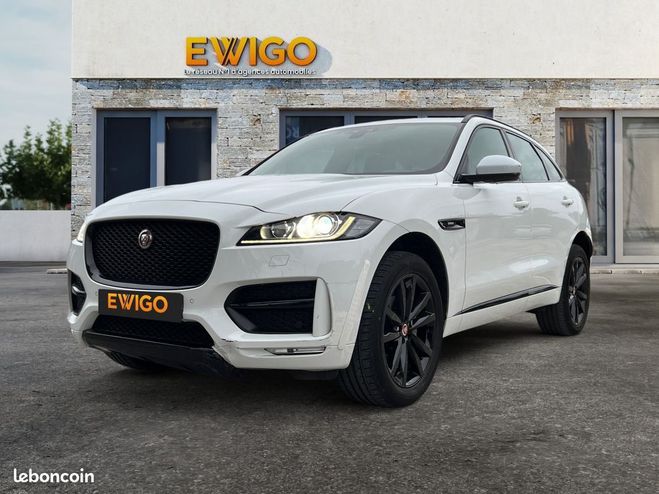 Cliquer pour voir la photo suivante Jaguar F Pace 2.0 4x4 180 r-sport awd bva8 2eme main s Blanc de 2017