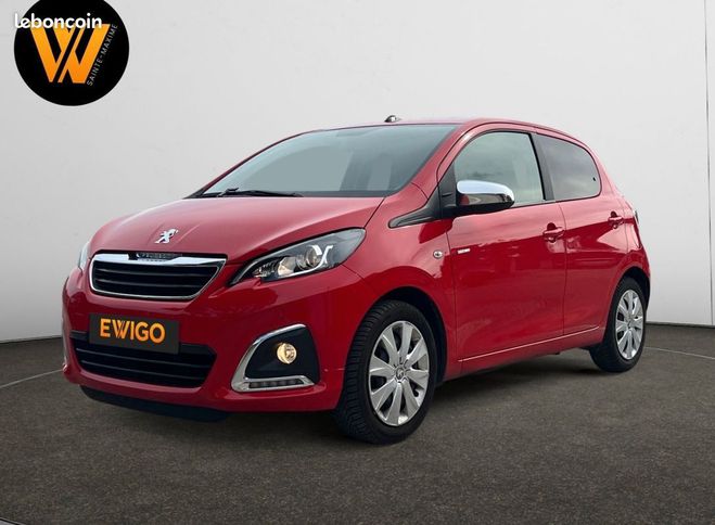 Cliquer pour voir la photo suivante Peugeot 108 1.0 vti 70 style start-stop 1ere main en Rouge de 2019