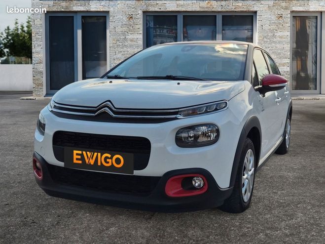 Citroen C3 generation-iii 1.2 puretech 80 graphic p Blanc de 2020