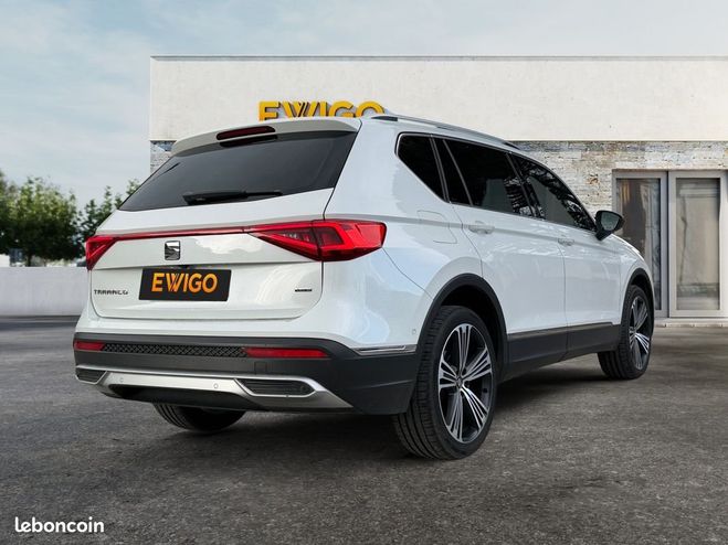 Seat Tarraco 2.0 tdi 190 xcellence 4drive bva dsg7 2e Blanc de 2019