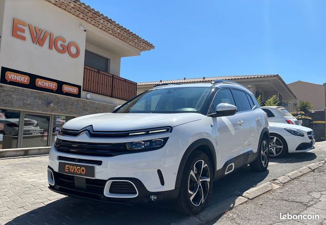 Cliquer pour voir la photo suivante Citroen C5 Aircross 1.6 225ch hybrid phev 13.2kwh s Blanc de 2020