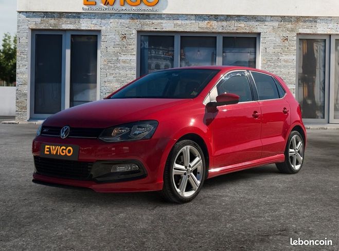 Cliquer pour voir la photo suivante Volkswagen Polo 1.2 tsi 110 bluemotion r-line 2 eme main Rouge de 2016