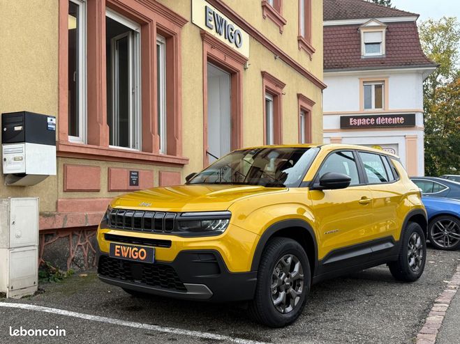 Jeep Avenger longitude-110-radar de recul-carplay-gar Jaune de 2025
