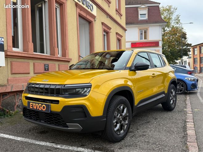 Jeep Avenger longitude-110-radar de recul-carplay-gar Jaune de 2025