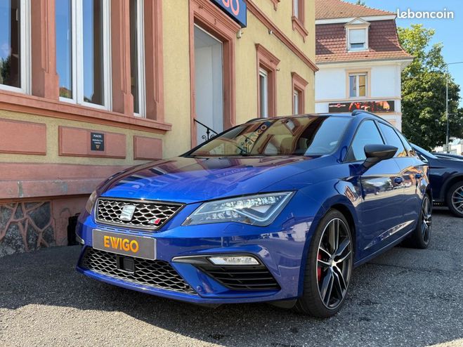 Seat Leon ST 2.0 tsi 300 cupra 4wd dsg bva camera  Bleu de 2018