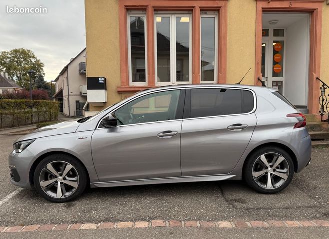 Peugeot 308 generation-ii 1.2 puretech 130 gt line e Gris de 2020