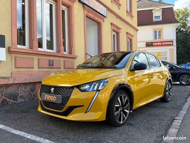Peugeot 208 generation-ii 1.2-gt line-toit panoramiq Jaune de 2020