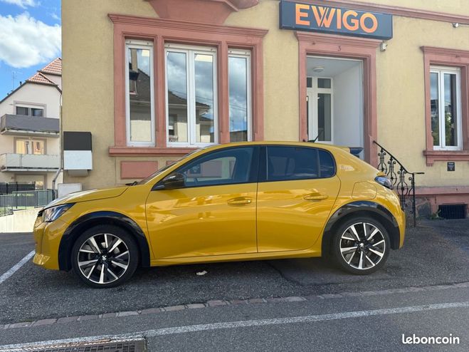 Peugeot 208 generation-ii 1.2-gt line-toit panoramiq Jaune de 2020