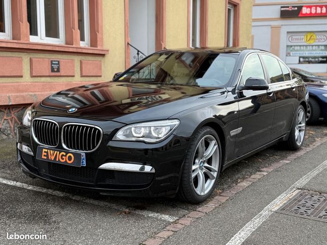BMW Serie 7 730d 3.0 d 258 xdrive bva pack m camera  Noir de 2014
