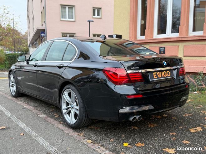BMW Serie 7 730d 3.0 d 258 xdrive bva pack m camera  Noir de 2014