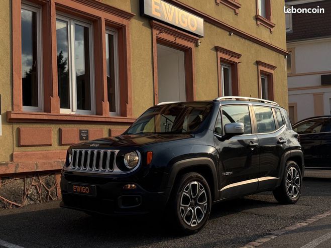 Jeep Renegade 1.4 t 140 limited bvm6 2wd-radars de rec Noir de 2014