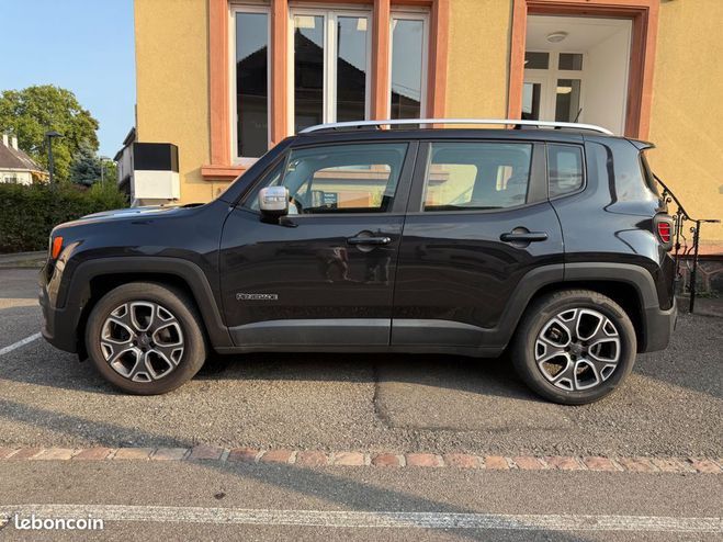Jeep Renegade 1.4 t 140 limited bvm6 2wd-radars de rec Noir de 2014