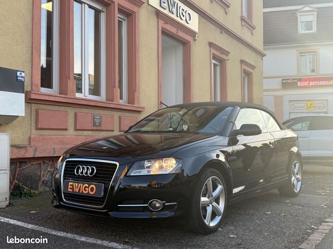 Audi A3 cabriolet 1.2 tfsi 105 ambiente-garantie Noir de 2010