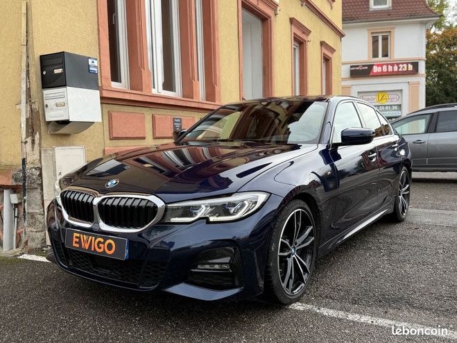 BMW Serie 3 330d 3.0 265 ch m-sport propulsion stept Bleu de 2019