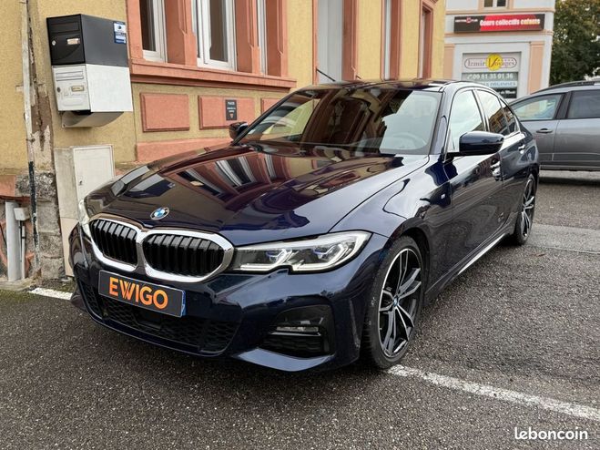 BMW Serie 3 330d 3.0 265 ch m-sport propulsion stept Bleu de 2019