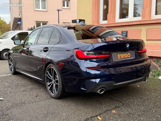 BMW Serie 3 330d 3.0 265 ch m-sport propulsion stept Bleu de 2019