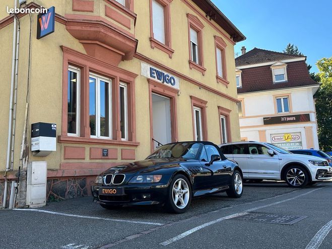 BMW Z3 roadster 1.9 i 140-cabriolet-garantie 6  Noir de 1998