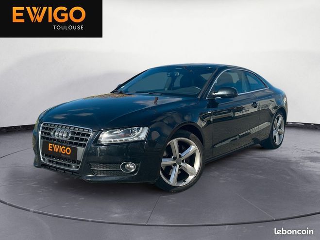 Audi A5 coup 2.7 tdi 190ch s-line bva multitron Noir de 2011